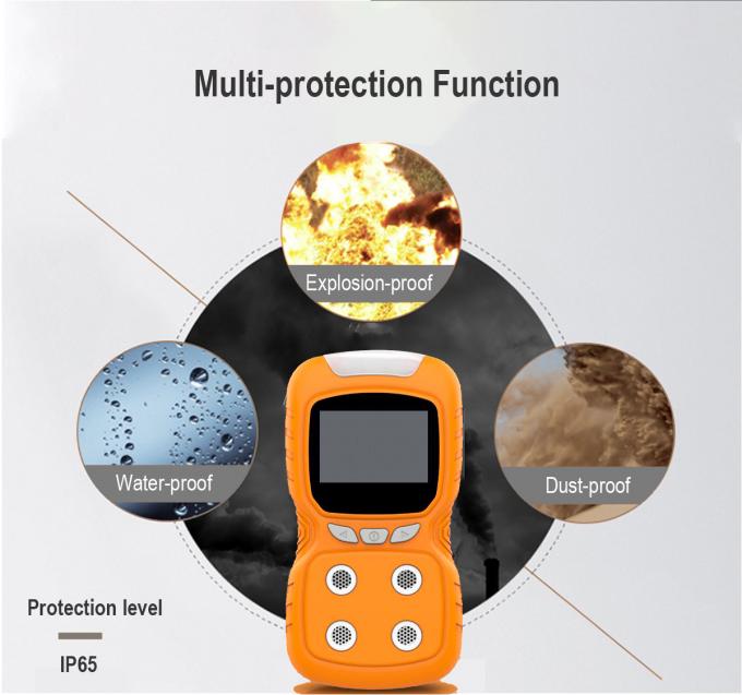 ZT100K Diffusion Type Portable Single Gas Detector Atmospheric Hazards And Toxic Gases