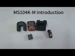 MS104K-M 4 In 1 Portable Gas Analyser O2 H2S CO Combustible Gas/LEL Multi Gas Detector