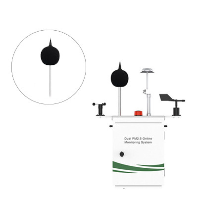 Air Pollution Online Detect Modular Air Monitoring Station Gas Concentration Temp Humidity