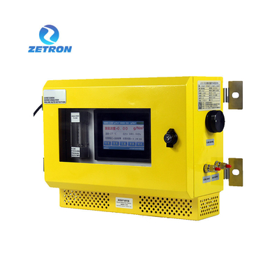 Touch Screen Pipelines Oxygen Concentration Analyzer Real Time Display