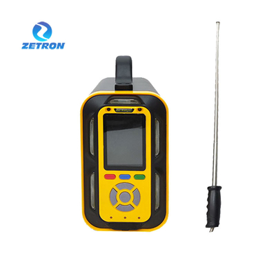 Zetron PTM600-Bio Color Screen Portable Biogas Analyser within the gas plume in order to detect a leak