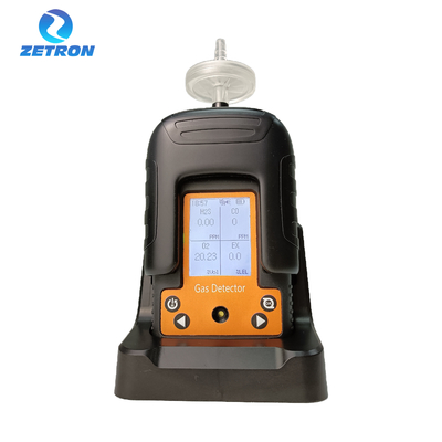 MS104K-M 4 In 1 Portable Gas Analyser O2 H2S CO Combustible Gas/LEL Multi Gas Detector