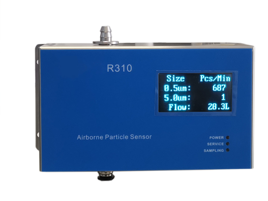 R310 Online Air Particle Counter With 6 Particle Size Channels 0.3 0.5 1.0 3.0 5.0um 10um