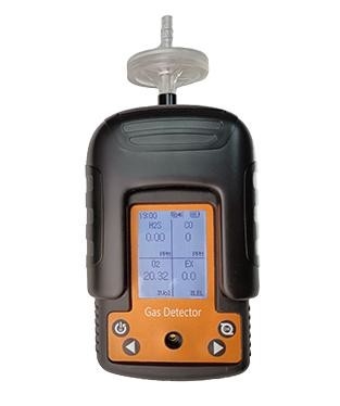 Zetron Ms104K-M Diffusuion Type 4 In 1 Gas Detector Co O2 H2s Lel