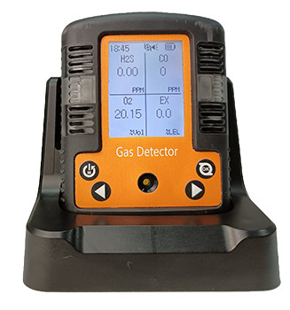 Zetron Ms104K-M Diffusuion Type 4 In 1 Gas Detector Co O2 H2s Lel