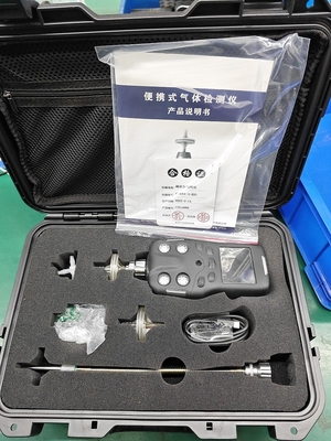 Zetron MS400S Portable 4-in-1 Gas Leak Detector Pump Suction Diffusion CO O2 EX H2S Gas Alarm for Confined Space