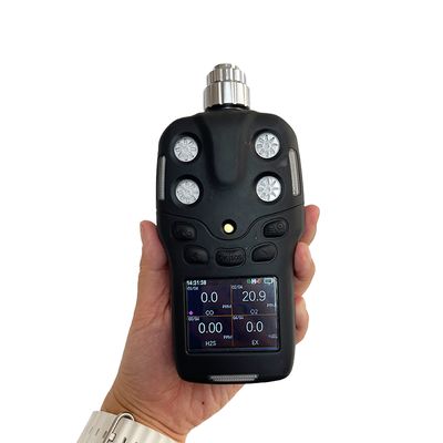 Portable Multi Gas Detector with 2.31 Inch Color LCD Built-in Pump Suction and Intelligent Digital Sensor