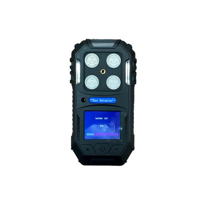 Portable Multi Gas Detector with TFT Color LCD Display Triple Alarm Mode and High-Precision Sensors