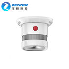 35mA Mini Small Smoke Detector , 30s Household Fire Alarms With Test / Silence Button