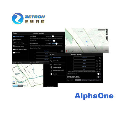 AlphaOne Intelligent Inspection App Software , Android Platforms Gas Detection Software