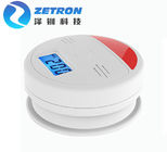 96*38mm mini Smoke And Carbon Monoxide Detector OEM With Liquid Crystal Display