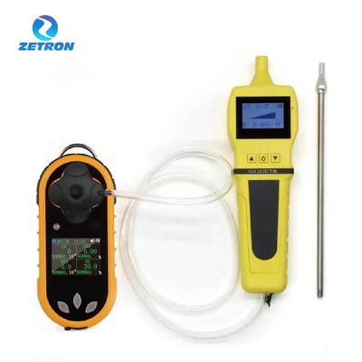 Portable Zetron K-400 Multi Gas Leak Detector Colorful LCD Indications IP65