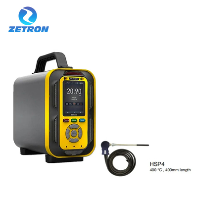 Zetron PTM600-Bio Color Screen Portable Biogas Analyser within the gas plume in order to detect a leak