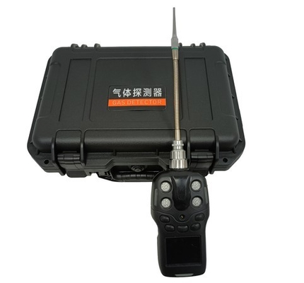 Zetron MS400S Portable 4-in-1 Gas Leak Detector Pump Suction Diffusion CO O2 EX H2S Gas Alarm for Confined Space