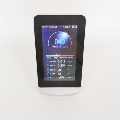 PM1.0 PM10 Smart Indoor Air Quality Monitors CO2 HCHO TVOC Laser Scattering