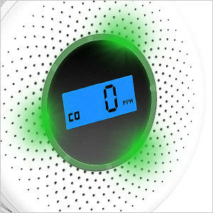 104*39mm Smart Carbon Monoxide And Smoke Detector 85dB/3m OEM