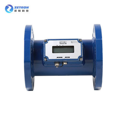 Petroleum Chemical Ultrasonic Gas Flowmeter RS485 220V Built In Industrial Lithium Battery
