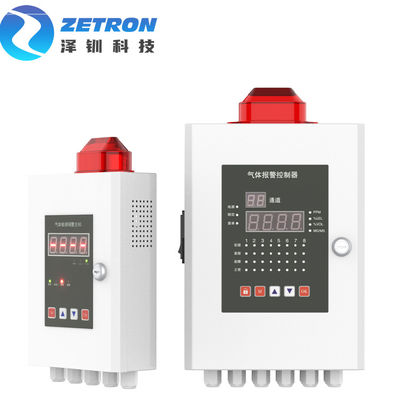 Electric Gas Detector Controller 8 Channels Gas Alarm controller for industrial HVAC