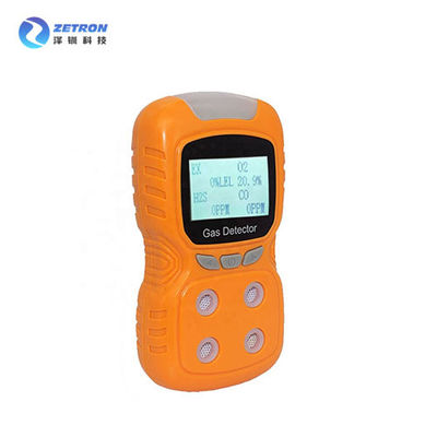 Diffusion Type Portable Multi Gas Detector 4 In 1 EX O2 CO H2S OEM ODM