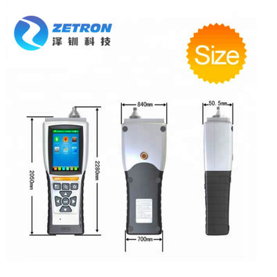 Pumped Portable Single Gas Detector With Buzzer Alarm / Intelligent Probe Design